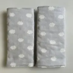 モクモクくも柄　ハンドメイドエルゴよだれカバー