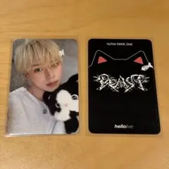 ALD1 少年 BEAST hellolive シンロン 猫と魚 トレカ ALD1 hellolive 特典 猫に鰹節 ラキドロ トレカ サンウォン ⑦ - メルカリ