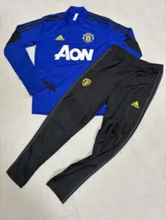 adidas マンチェスターユナイテッド ジャージ上下セット