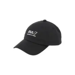 新品♪全日空 ANAオリジナル キャップ 帽子 ブラック アメニティグッズのサムネイル