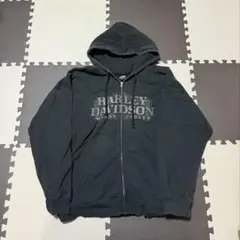 Harley Davidson ジップアップパーカー　古着