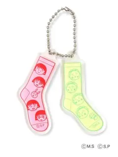 ちびまる子ちゃん　Tabio靴下屋さくらももこ　コジコジ　アクリルキーホルダーのサムネイル