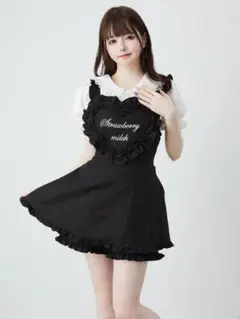 Ank Rouge ハートエプロンセットアップ