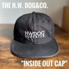 THE H.W. DOG&CO. INSIDE OUT CAP Blackのサムネイル