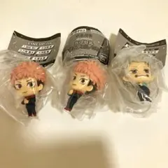 呪術廻戦 5周年 カプセルフィギュアコレクション　虎杖2個、棘1個　まとめ売り