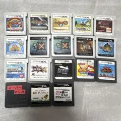 3DS DS ソフト カセット 18本 まとめ売り