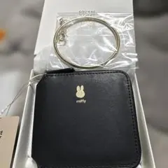 スクエアウォレット ミッフィー　黒