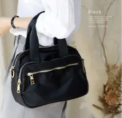 ショルダーバッグ レディース 斜めがけ 大人 軽量 ナイロン　6ポケットused