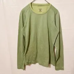 美品✨ patagonia 長袖Tシャツ 【S】 グリーン 長袖 黄緑 冬服