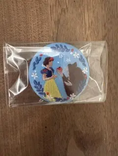 ディズニー　刺繍　缶バッチ　白雪姫　缶バッジ
