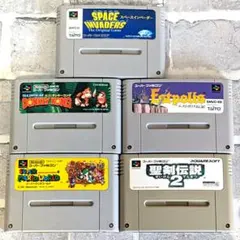 スーパーファミコン ソフト 5本セット まとめ売り