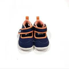【vans】ベビーサンダル ネイビーとオレンジ