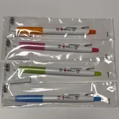 日本赤十字社 ハートラちゃんボールペン 4本セットのサムネイル