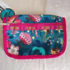 レスポートサック　人魚柄ポーチ