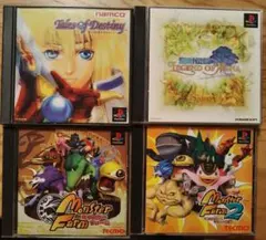 【PS1】Tales of Destiny、レジェンド オブ マナ等　4本セット