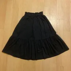 美品【GU】ジーユー　フレアスカート　140㎝