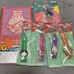 一番くじダンダダン ハーフタオル アクリルスタンド キーホルダーセット