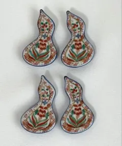 未使用保管品✨有田焼 華山萬右衛門 木の葉 箸置き単品✨箸置 はしおき