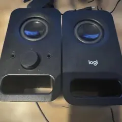 logi 2.0チャンネルスピーカー ボリュームコントロール付き