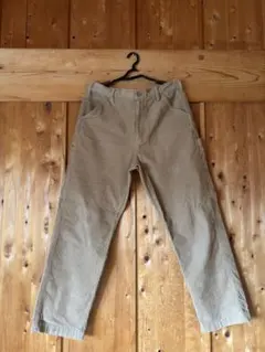 UNIQLO ベージュ ワイドパンツ Mサイズ