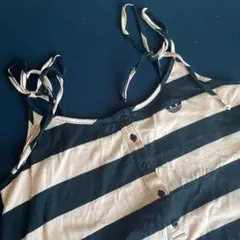 adidas originals ボーダーキャミワンピ　M 着用回数少