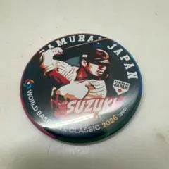 WBC2026 侍ジャパン 鈴木誠也 缶バッジ - メルカリ