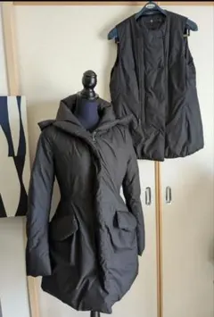 UNIQLO　+J ダウン　ベスト付き　ブラック　ジルサンダー