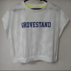 GU ショート丈 トップス Tシャツ