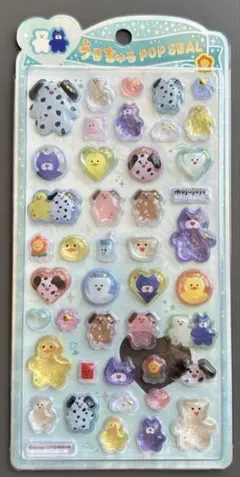 【正規品】mojojojo うるちゅるポップシール