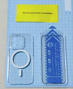 iPhone 15 Pro ケース MagSafe対応 透明 ワイヤレス充電