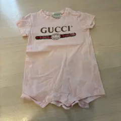 り*ん様 GUCCI ベビー ロンパース ピンクのサムネイル
