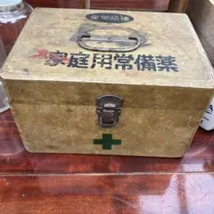 当時物 インダストリアル スパーク ブリキ 鉄 薬箱 - メルカリ