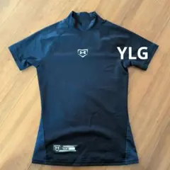 Under Armour アンダーシャツ YLG ネイビー 半袖　メッシュ