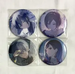 プロセカ　グリッター缶バッジ　42A 冬弥　杏　KAITO MEIKO