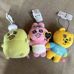 【新品】おぱんちゅうさぎ　マスコット　おぱんちゅうさぎ　着衣ぐま　脱帽カッパ