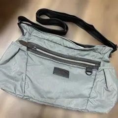 CROCODILE グレー ショルダーバッグ