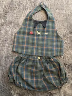 Cottoliチェック柄セットアップ