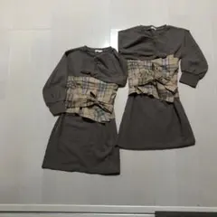 ペアマノン キッズ服(女の子用)110cm 2着1セット