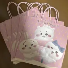 ちいかわ×東京ばな奈 紙袋 5枚セット ショッパー