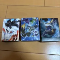 値下げ中！ポケモンカードゲームデッキケース3種セット