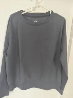 THE NORTH FACE ダークグレー スウェット L
