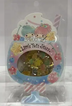 2018年 リトルツインスターズ キキララ フルーツ シール 20ピース