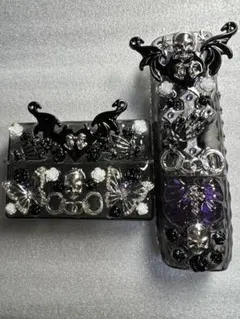 iQOS アイコス イルマワン デコケース 地雷系 ゴスロリ パンク ㉟ セット