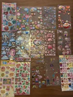 レア平成色々シール 4枚台紙セット まとめ売り - メルカリ