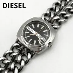 ディーゼル DZ-2093 腕時計 クオーツ ブレスレット ウォッチ シルバー