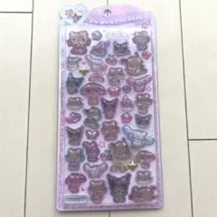 【正規品】サンリオキャラクターズ　日焼け　うるちゅるポップシール　キティ　クロミ