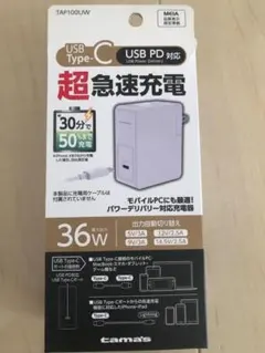 tamas コンセントチャージャー USB Type-C