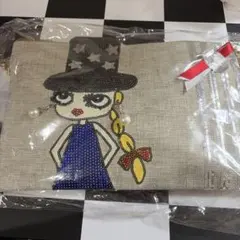 リタちゃん　スパンコール2way クラッチバッグ ショルダーバッグ