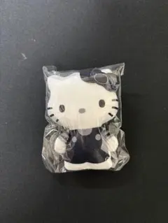 ハローキティ50周年 ハッピーセット キティぬいぐるみ モノクロ 白黒 しろくろ