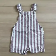 ZARA BABY_ストライプオーバーオール_サロペット_86cm_ザラベビーのサムネイル